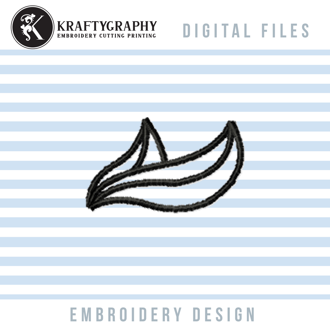 Leaves Decorative Element Machine Embroidery Designs, Botanical Embroidery Patterns, Floral Pes Files-Kraftygraphy