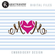Load image into Gallery viewer, Football Machine Embroidery Designs Bundle for Family Shirts, Football Embroidery Patterns, Funny Football Embroidery Sayings, Football Pes Files-Kraftygraphy
