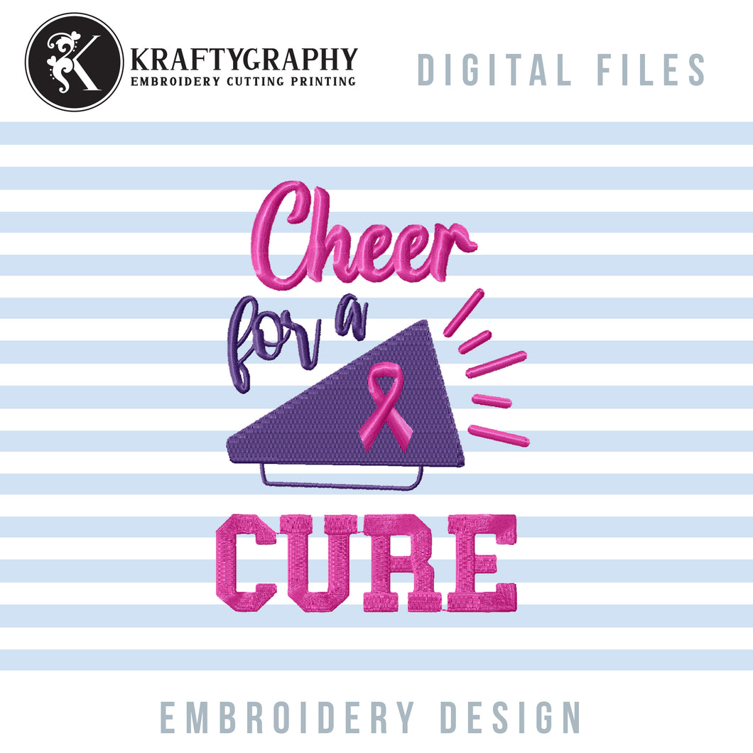 Cheer Embroidery Designs Free, Breast Cancer Embroidery Patterns Free, Cheerleader Embroidery Sayings Free-Kraftygraphy