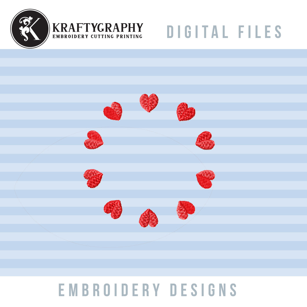 Heart Monogram Frame Embroidery Design for Valentine’s Day-Kraftygraphy