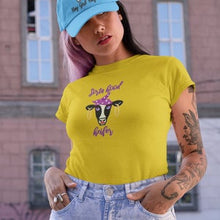 Load image into Gallery viewer, Cow Machine Embroidery Designs, Funny Embroidery Patterns With Cow Head, Cow Face Pes Files, Heifer Embroidery Sayings, Adult Humor Jef, Sarcastic vp3, Snarky Shirt Embroidery-Kraftygraphy
