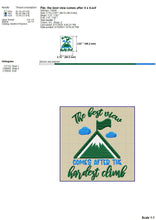 Load image into Gallery viewer, Mountain Camping Machine Embroidery Designs, Hiking Embroidery Patterns, Campsite Embroidery Sayings, Lake Pes Files, Flag Applique-Kraftygraphy
