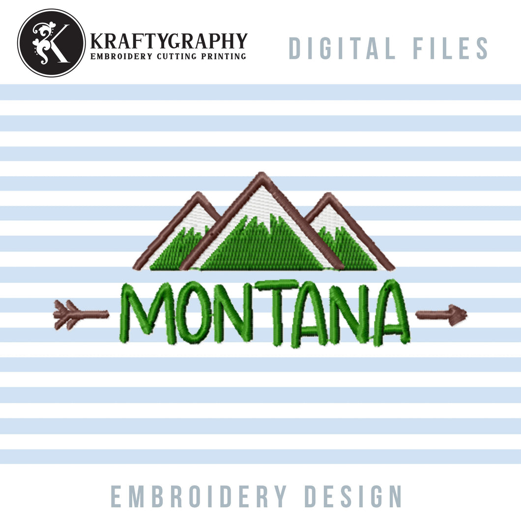 Mountain Camping Machine Embroidery Designs, Montana Embroidery Patterns, Hiking Cap Pes Files, Campsite Embroidery Files, Camp Jef-Kraftygraphy