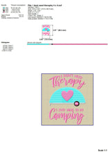 Load image into Gallery viewer, Camping Girl Machine Embroidery Designs, Camper Embroidery Patterns, Campsite Embroidery Files, Summer Camp Pes Files, Hat Embroidery Saying-Kraftygraphy
