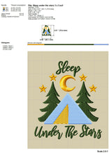 Load image into Gallery viewer, Camping Flag Machine Embroidery Designs, Mountain Camp Embroidery Patterns, Forest Campsite Embroidery Sayings, Tent Pes Files, Hike Jef-Kraftygraphy
