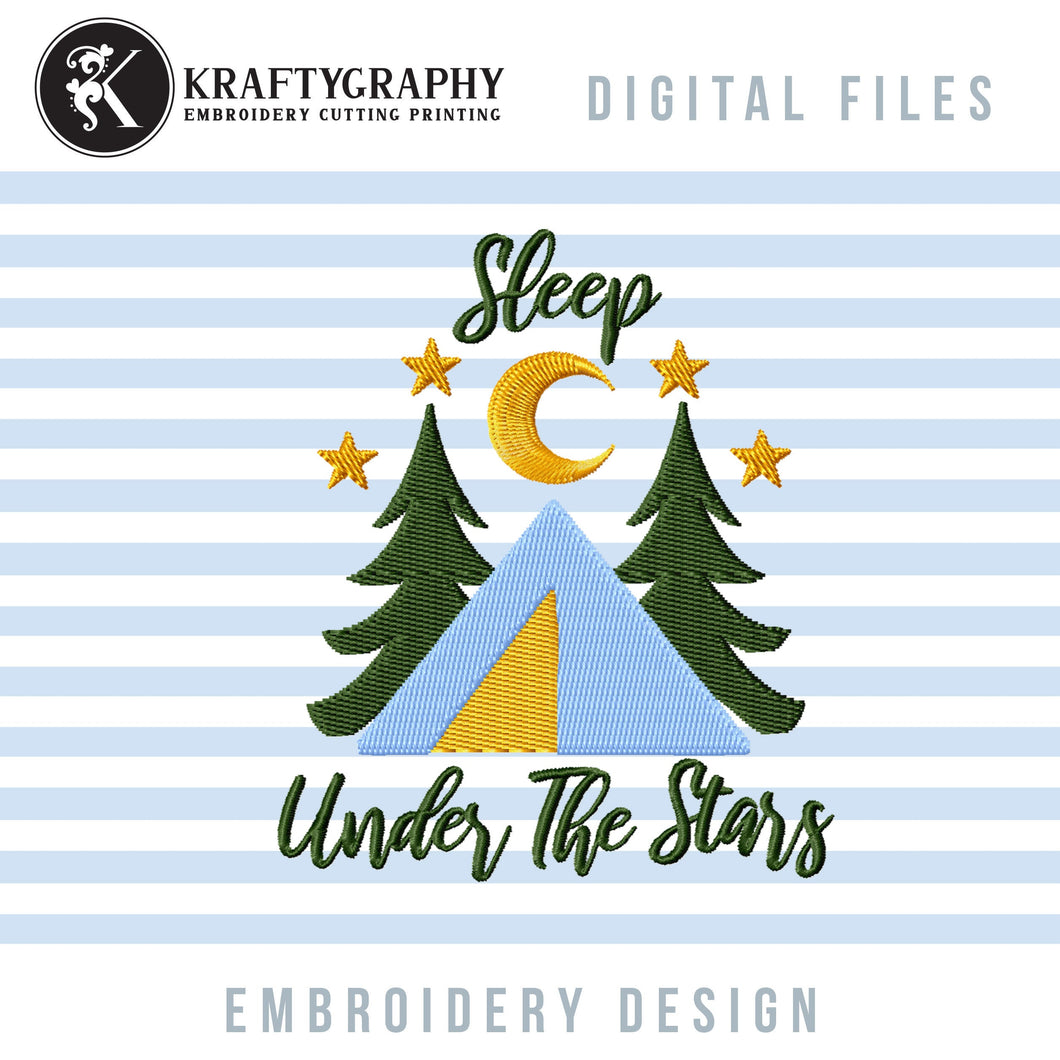 Camping Flag Machine Embroidery Designs, Mountain Camp Embroidery Patterns, Forest Campsite Embroidery Sayings, Tent Pes Files, Hike Jef-Kraftygraphy