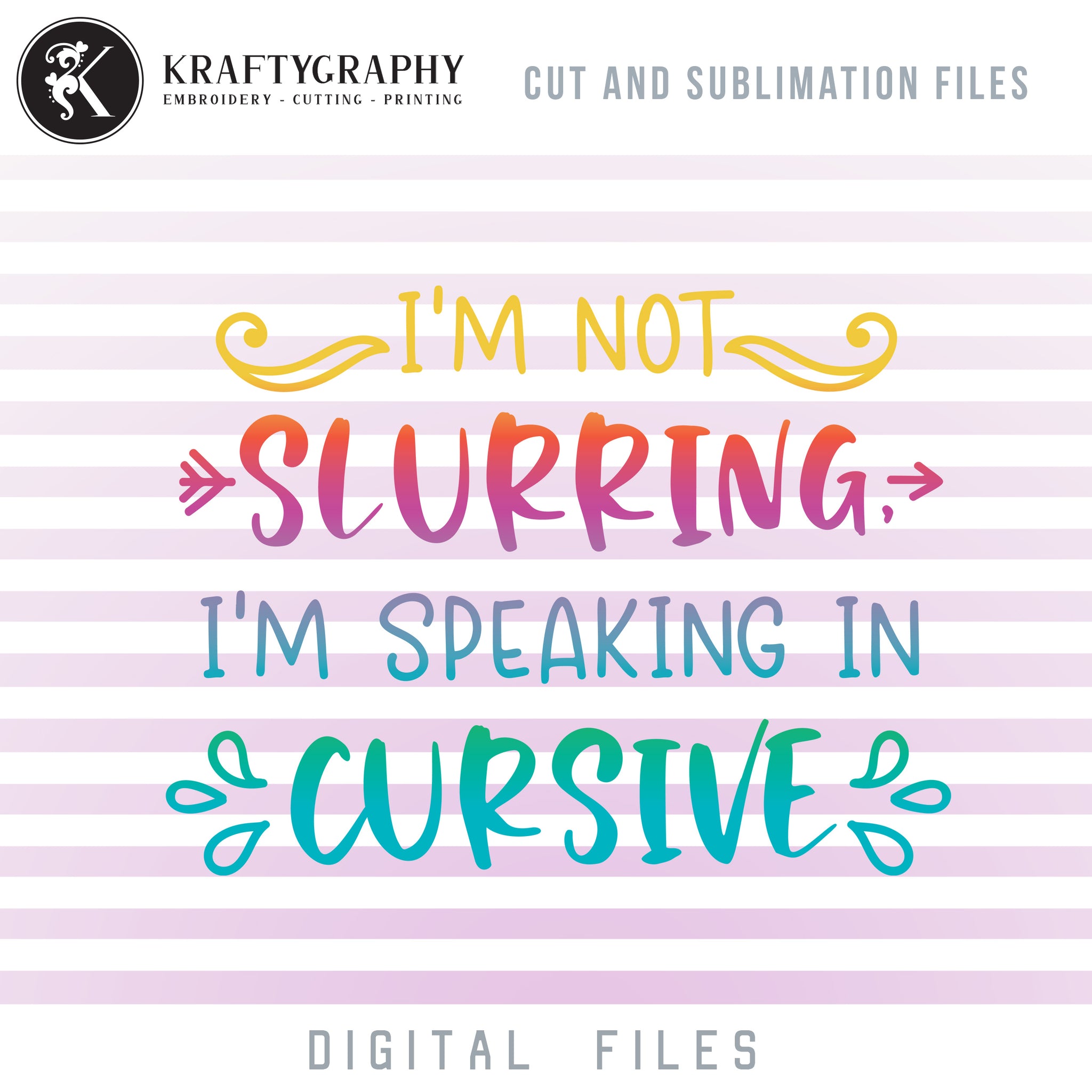 Im Not Slurring SVG, Funny Drinking Clipart, Adult Humor PNG, Sarcasti –  Kraftygraphy