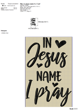 Load image into Gallery viewer, Religious Embroidery Designs, Catholic Embroidery Patterns, Jesus Embroidery Files, Bible Sayings Embroidery-Kraftygraphy

