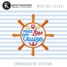 Load image into Gallery viewer, Cruise Machine Embroidery Sayings-Kraftygraphy
