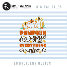 Load image into Gallery viewer, Halloween Embroidery Designs Bundle, Fall Embroidery Patterns, Pumpkin Embroidery Sayings-Kraftygraphy
