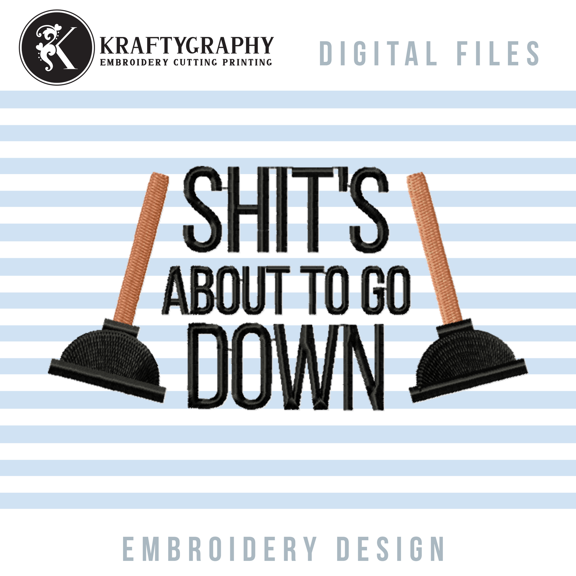 Rude & Funny Bath Towel Embroidery Designs Bundle – Inappropriate, Sarcastic Machine Embroidery Files-Kraftygraphy