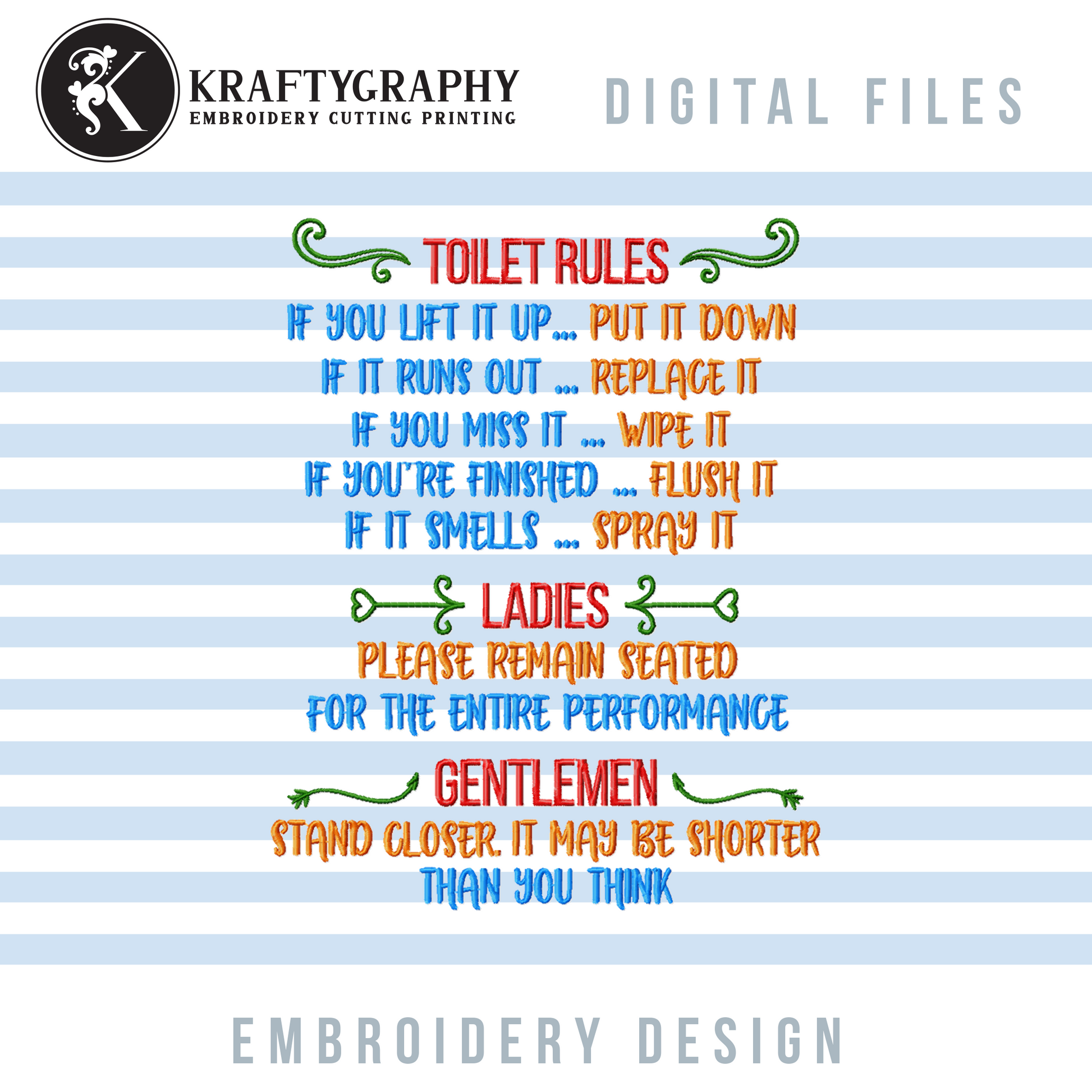 Rude & Funny Bath Towel Embroidery Designs Bundle – Inappropriate, Sarcastic Machine Embroidery Files-Kraftygraphy