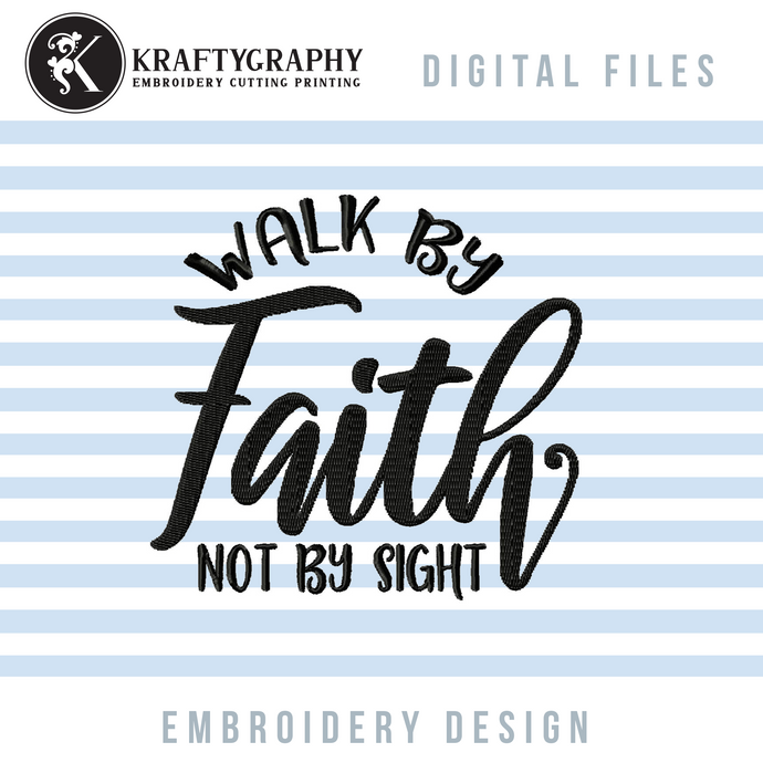 Spiritual Embroidery Designs, Catholic Embroidery Patterns, Bible Verses Embroidery Files, Towel Embroidery, Church Shirt Embroidery, Faith Embroidery,-Kraftygraphy