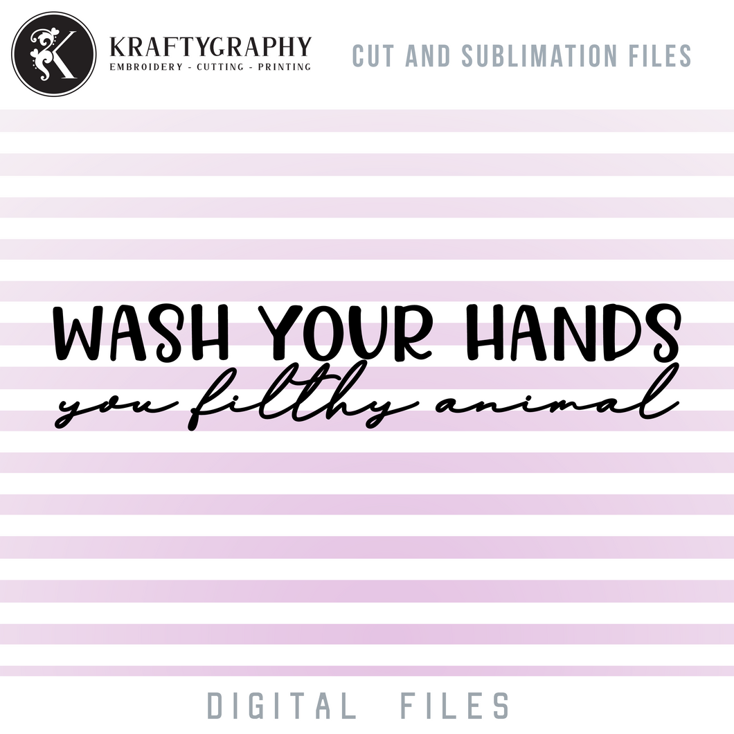 Wash Your Hands SVG Funny, Toilet Sign PNG Hilarious, Half Bath Clip Art, Bathroom Sayings Word Art, Toilet Seat SVG-Kraftygraphy