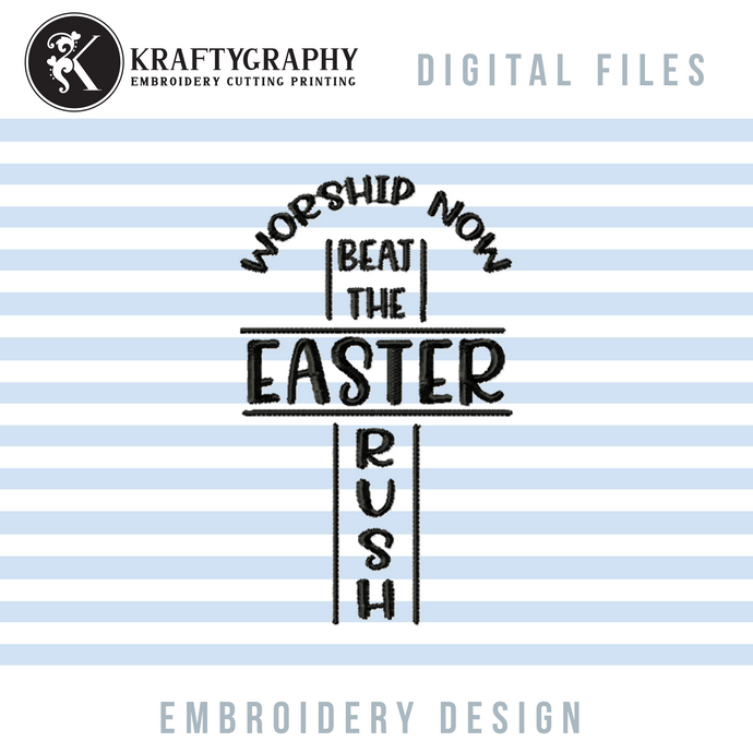 Church Machine Embroidery Sayings, Religious Embroidery Patterns, Cross Word Art Pes Files, Worship Now-Kraftygraphy